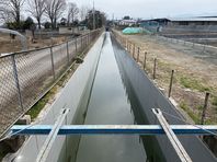 最後の路線　水路補修工事完了！