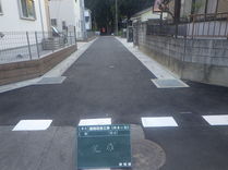 深谷市内　道路改良工事